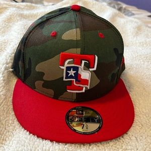 Brand New! Special Edition Memorial Day Texas Rangers hat